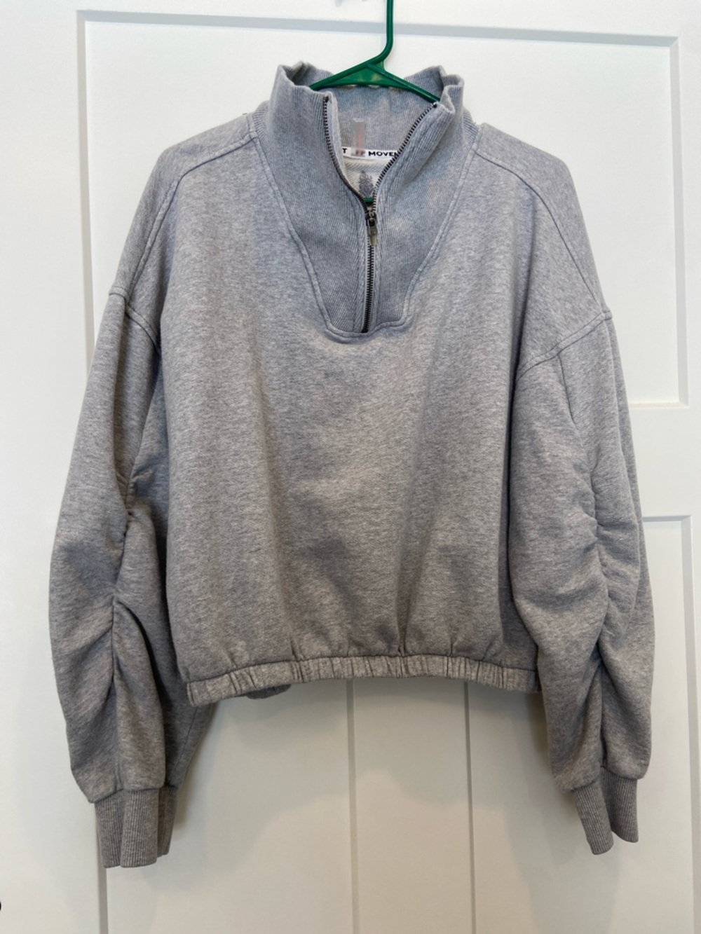 L free people movement Boxy Half-Zip Sweatshirt